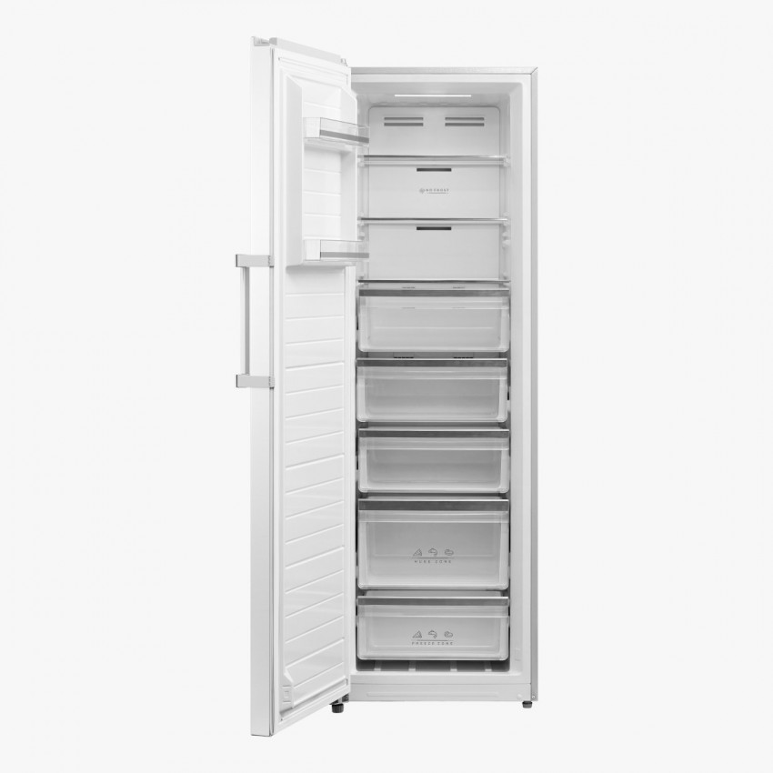 Congelador vertical 1 puerta 185x60 cm E Blanco