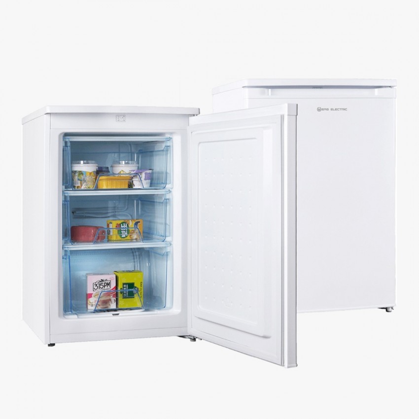 Refrigerador y congelador bajo encimera comercial de una sola puerta de  acero inoxidable de tamaño pequeño
